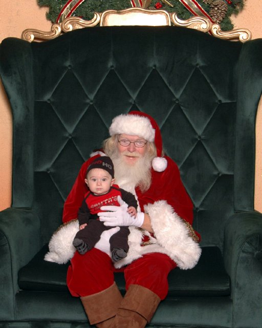 047_1b.jpg - Nathan's 1st visit with Santa.  He's 6 months old now.