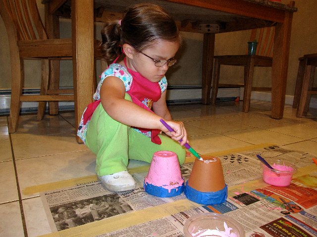 IMG_0156.jpg - The end of the school year is fast approaching, so Catherine got busy making a special gift for her teachers.