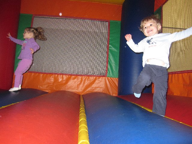 IMG_8489.jpg - You'd have never guessed that these kids were just in a bouncy house the day before.  It was difficult to get them to leave.