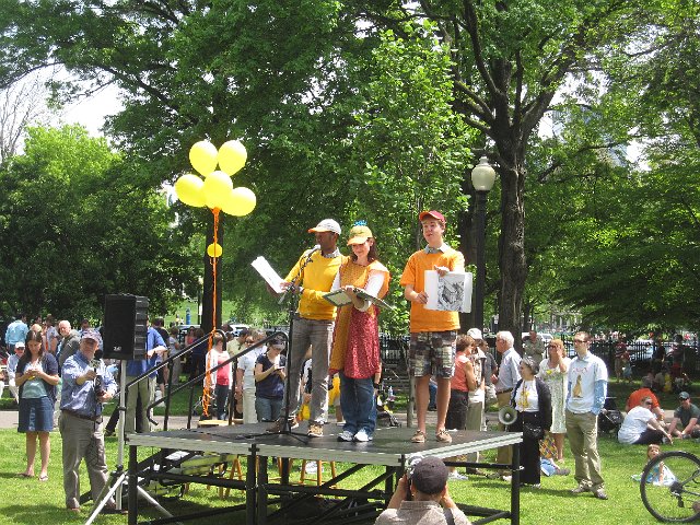 IMG_9558.jpg - And members of "The Friends of the Public Garden" read the story to the crowd.