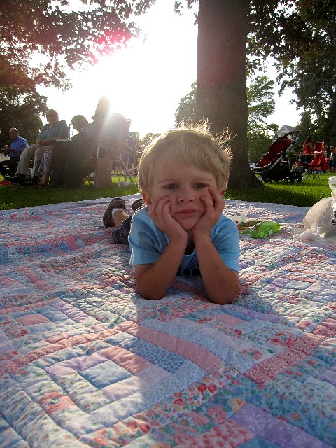 IMG_7429.jpg - Ahhh, one of our favorite play times ... Family Music Festival at the Andover Common.  (Nathan may not look like it here, but ...)