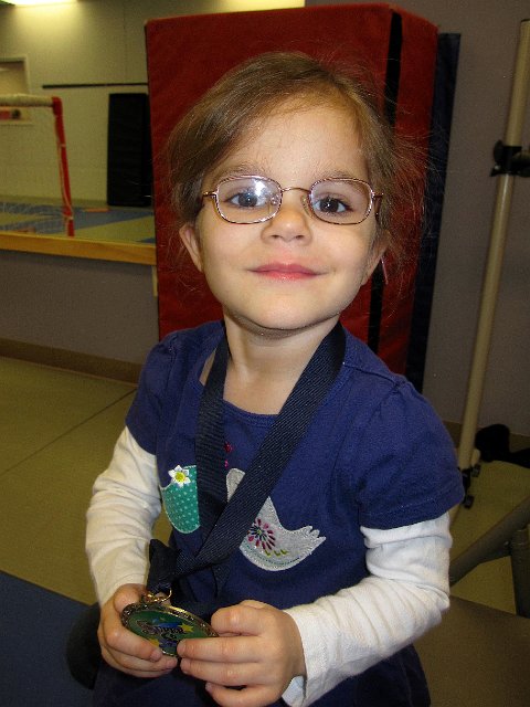 IMG_4409.jpg - Today was performance day and the kids received their Super Star medals.