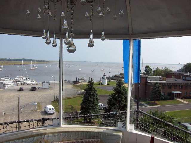 IMG_3845b.jpg - The view atop the Rear Range Lighthouse where we celebrated our 9th Wedding Anniversary.  We had a private 3-course luncheon, a bottle of wine, some music and alone time ... imagine that!