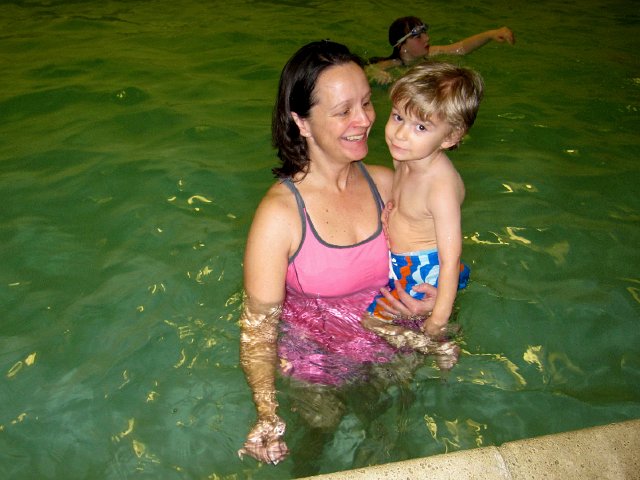 IMG_4676.jpg - An indoor swimming pool would not go unappreciated by our kids.  Wished we could have found more time for the ping pong table, trail rides, the lounges (both kiddie and adult), the hot tub ... perhaps another time.
