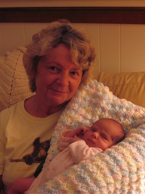 IMG_1970.JPG - Catherine with her new afghan from Nana.