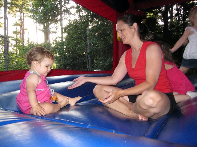 IMG_9493b.jpg - Catherine's first 'bounce house' experience and she loved it!
