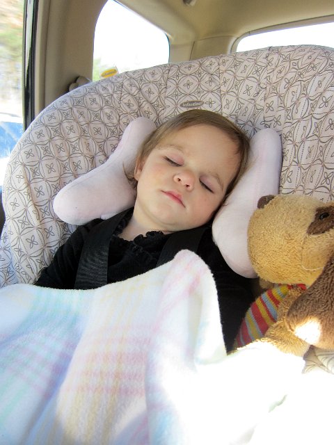 IMG_0957b.jpg - Catherine napping on our way to Connecticut to visit with the Boeke family while they were home for the holidays.