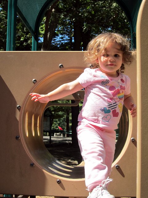 IMG_2199b.jpg - We also try to find trails that have playgrounds .. it helps keep a certain someone happy along the way.