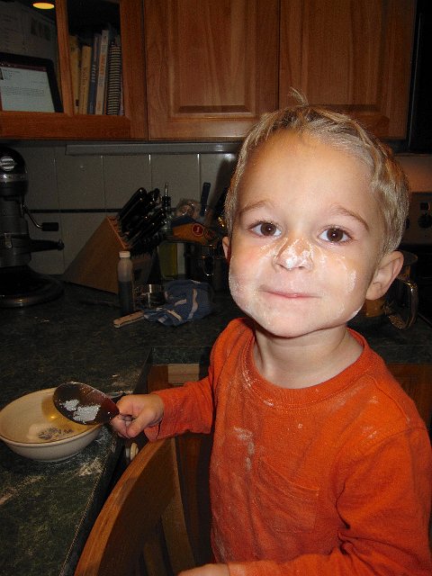 IMG_3267.jpg - This kid simply loves to help.  Sometimes a little too much!