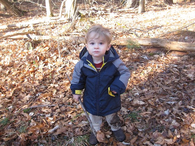 IMG_7831.jpg - Nathan found the mud too, but wasn't nearly as upset about it.