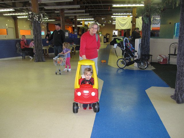 IMG_8448.jpg - Every time we turned around, Nathan was either in a car or looking for the next car to ride in.