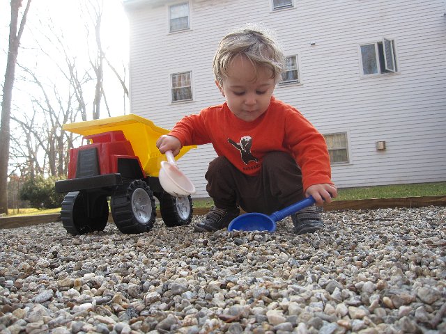 IMG_8559.jpg - Nathan says "Trucks and stones?  I'm there!"