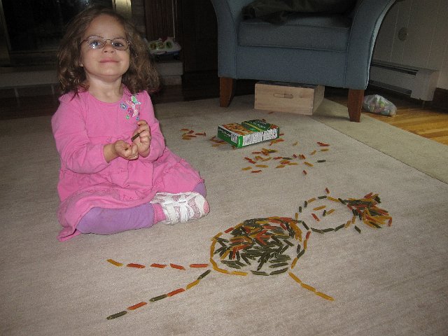 IMG_8669.jpg - "Pasta art" took over for some fun and entertainment today.