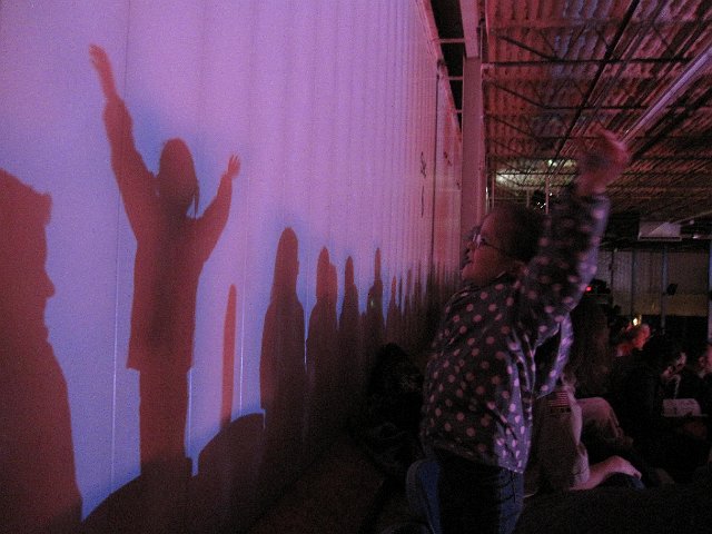 IMG_5220.jpg - We even had our own little shadow dancer in the stands.