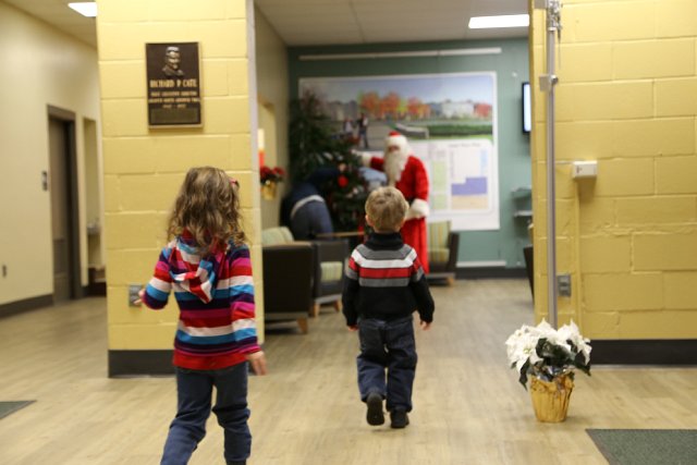 IMG_0273.jpg - Then we had some quality time with Santa to discuss our wish lists.