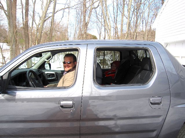 IMG_4325.jpg - While the girls went to storytime, the boys took the truck out for a spin.