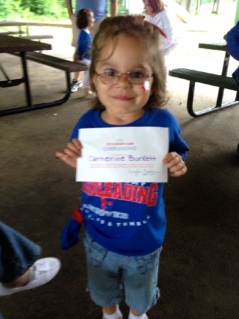 IMG_3692.jpg - Our very proud cheerleader, Catie Ann.