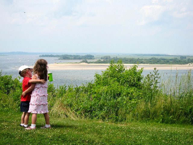 IMG_7336.jpg - Jackpot = when you can get a sibling hug on camera with scenery like this!