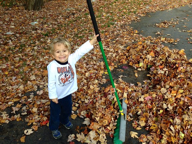IMG_4765.jpg - A little man, a big broom and an even bigger smile!