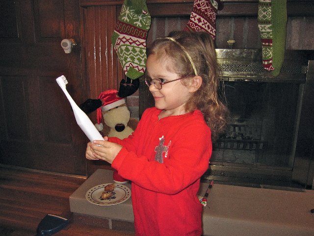 IMG_7591.jpg - Her very own electric toothbrush.