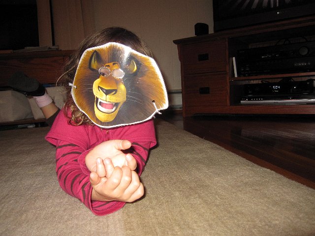 IMG_3055.jpg - Madagascar 3 was the chosen family film of the day.  Rrrrrrrr!